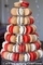 2017 อาหารเกรด Macaron Tower Stand Clear Macaron Stand พลาสติก Macaron tower ใหม่พร้อมใบรับรอง CE
