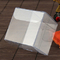 บรรจุภัณฑ์กล่องพลาสติกสี่เหลี่ยมใส 1 มม. PETG เกลียวแต่ละกล่อง Macaron