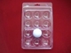 PETG 6 Cells Golf Ball ถาดพลาสติกพลาสติก PVC Clamshell Blister Box