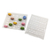 6 Pack Custom Macaron Clear Tray Recyclable Box Plastic Chocolate Tray