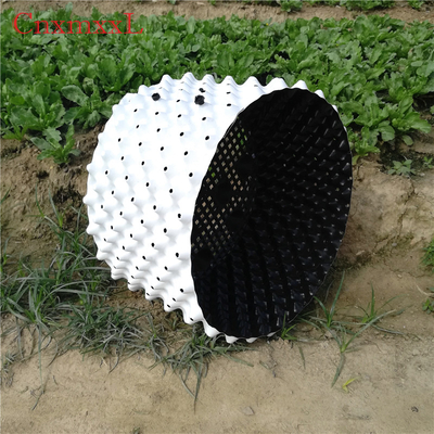การเจริญเติบโตของรากสีขาว 0.9 มม. HDPE พลาสติก  เรือนกระจก Air Pruning Buckets
