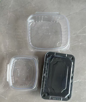 กล่องบรรจุผลไม้ PET ที่สามารถรีไซเคิลได้ โดยการออกแบบตามความต้องการ พร้อมด้วยการปิดความร้อนเพื่อการป้องกันที่สมบูรณ์แบบ