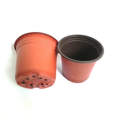 pp blister flower pot plastic flower pot two colours & flower pots