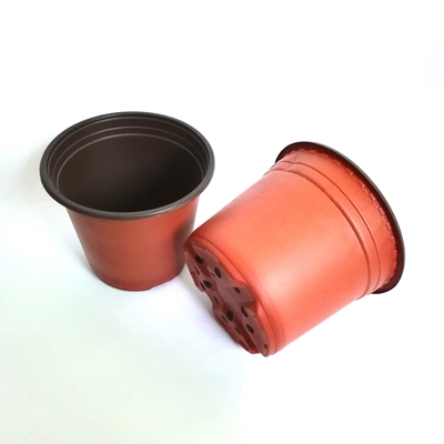 pp blister flower pot plastic flower pot two colours & flower pots