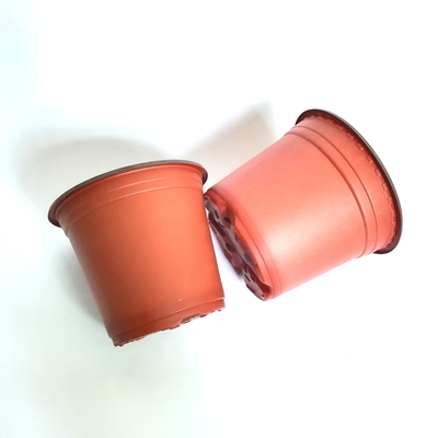 pp blister flower pot plastic flower pot two colours & flower pots