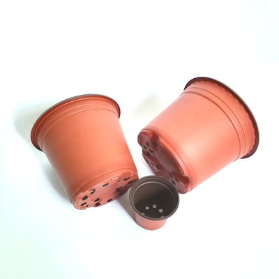 pp blister flower pot plastic flower pot two colours & flower pots
