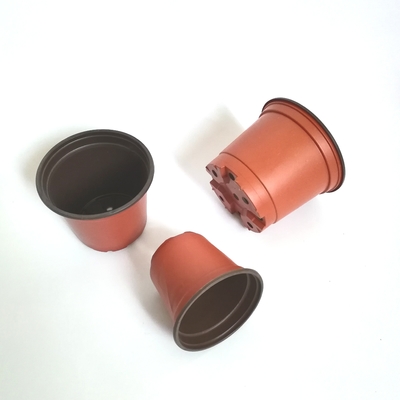 pp blister flower pot plastic flower pot two colours & flower pots