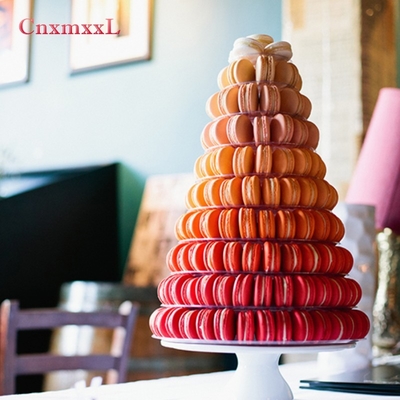 Super WOW 10 Tier Macaron Blister Tower Stand Packaging พร้อมอะคริลิก