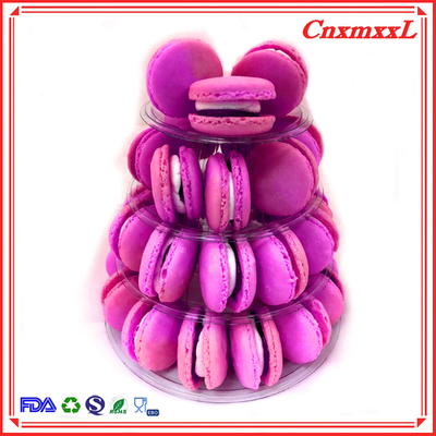 สะดวกสบาย Macaron พลาสติกขนาดเล็ก โต๊ะแสดงผลิตภัณฑ์