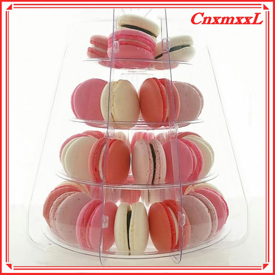 สะดวกสบาย Macaron พลาสติกขนาดเล็ก โต๊ะแสดงผลิตภัณฑ์