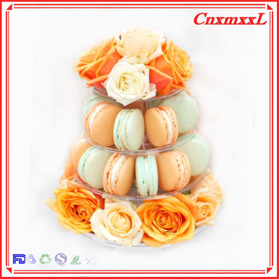 สะดวกสบาย Macaron พลาสติกขนาดเล็ก โต๊ะแสดงผลิตภัณฑ์