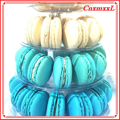 สะดวกสบาย Macaron พลาสติกขนาดเล็ก โต๊ะแสดงผลิตภัณฑ์