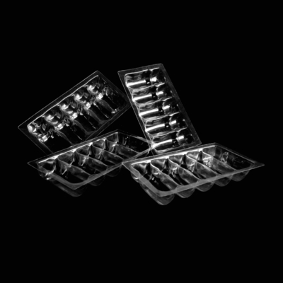 การบรรจุกระเป๋าสตางค์พลาสติกใสใน PVC PET PETG ESD