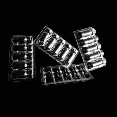 การบรรจุกระเป๋าสตางค์พลาสติกใสใน PVC PET PETG ESD
