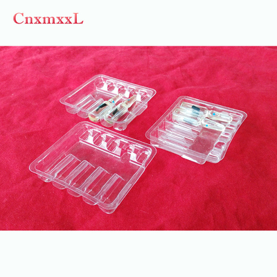 ISO Certificate Vial Ampoule Trays ถังพลาสติกสําหรับ 2 ml 3 ml 5 ml 10 ml