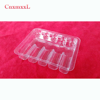 ISO Certificate Vial Ampoule Trays ถังพลาสติกสําหรับ 2 ml 3 ml 5 ml 10 ml