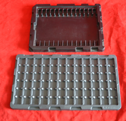ตู้ ESD สีดํากันสแตตติก สําหรับ PCB ส่วนประกอบอิเล็กทรอนิกส์
