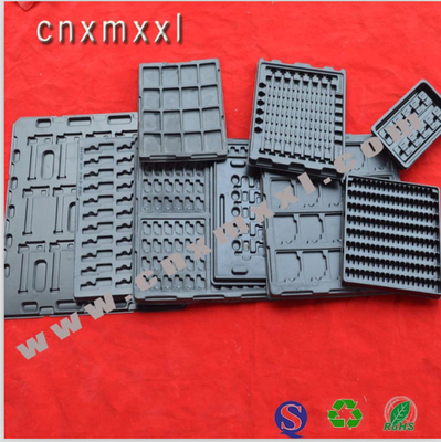 ตู้ ESD สีดํากันสแตตติก สําหรับ PCB ส่วนประกอบอิเล็กทรอนิกส์