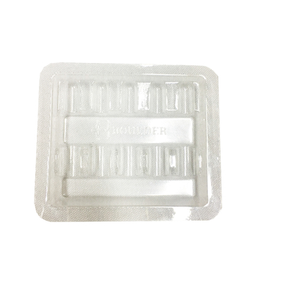 ถังกระป๋อง PET ชัดเจน สําหรับ 2 ml 3 ml 5 ml 10 ml ถังบรรจุพลาสติก