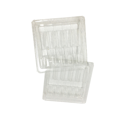 ถังกระป๋อง PET ชัดเจน สําหรับ 2 ml 3 ml 5 ml 10 ml ถังบรรจุพลาสติก