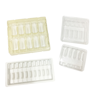 ถังกระป๋อง PET ชัดเจน สําหรับ 2 ml 3 ml 5 ml 10 ml ถังบรรจุพลาสติก