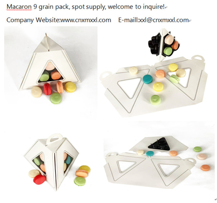 หนังสือ Macaron Packaging Tower จับ 9 ชิ้น 2 ชั้น Macaron Tower