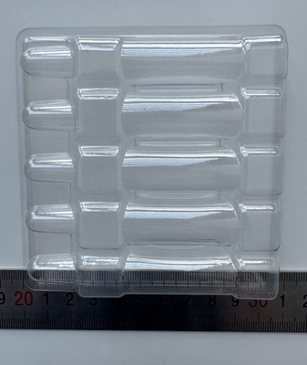 PET สินค้าที่อ่อนแอ ถังบรรจุ กระป๋องแก้ว ถังบรรจุที่ติดตั้ง ถังน้ําฉีด 1ml 2ml 5ml 10ml 5 แพ็ค