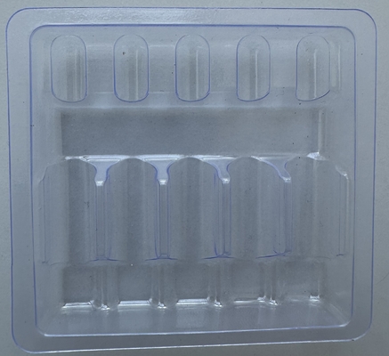 1ml 2ml 5ml 10ml 5 แพ็ค แอมพูลเทรย์ PET แวคิวัมเทรย์การปรับปรุง
