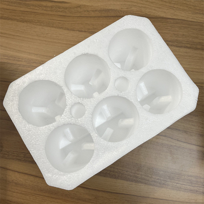EPS โมลด์พัสดุบรรจุกล่องฟอง ผลิตภัณฑ์อิเล็กทรอนิกส์ ป้องกันมุมการชนกัน EPS Foam Packaging Lining ผู้ผลิต