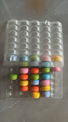 Macaron 35 กระเป๋าสะพายโปร่ง แพคเกจกล่องทําด้วยมือ แพคเกจ Macaron แพคเกจช็อกโกแลต แพคเกจด้านบนและด้านล่าง แพคเกจเค้ก