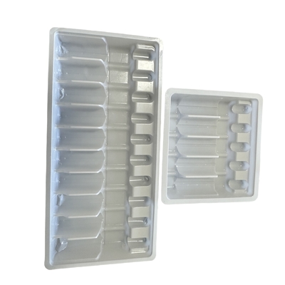 1 มิลลิเมตร-100 มิลลิเมตร ความหนา 1 มิลลิเมตร Ampoule Tray