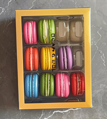 Macaron แพคเกจปกด้านบนและด้านล่างโปร่งใส กล่องของขวัญ กล่องปกด้านบนและด้านล่าง กล่องปกด้านบนและด้านล่าง ช็อคโกแลต กล่องปกด้านบนและด้านล่าง กล่องปกด้านบนและด้านล่าง Macaron กล่องพลาสติก