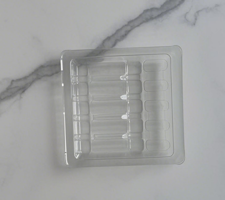 ถุงกล่อง PVC PET การฉีดน้ํา Tonetto ampoule ทานยา