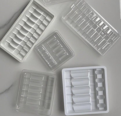 การบรรจุกระเป๋าสตางค์พลาสติกใสใน PVC PET PETG ESD