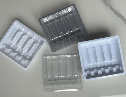 กระป๋องแอมเปอร์ที่กําหนดเอง 1ml แพคเกจ 2ml 5ml 10ml กระป๋องแอมเปอร์ แพคเกจเทรย์กล่องแพคเกจยา