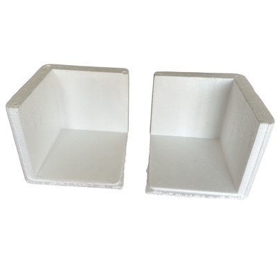 EPS ขยาย Polystyrene Foam corner guards ที่กําหนดไว้เพื่อปกป้องขอบและมุมของสินค้าที่เปราะบาง