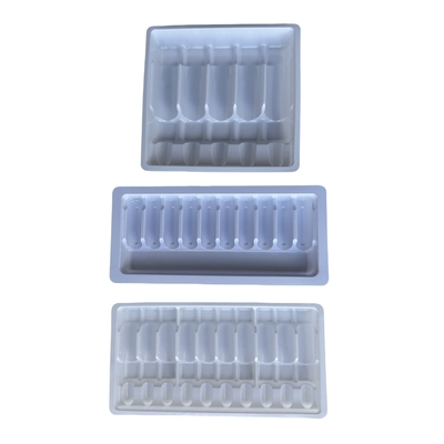 กล่องแวคิวัมที่กําหนดเอง บรรจุ 1ml 2ml 5ml 10ml กล่องแอมปูลฉีดน้ํา PET