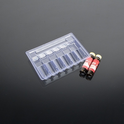 ISO Certificate Vial Ampoule Trays ถังพลาสติกสําหรับ 2 ml 3 ml 5 ml 10 ml