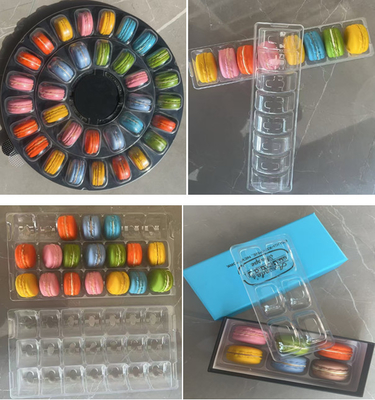 โครงการพิมพ์ใหม่ Macaron Tower 13 Tier พลาสติก Macaron Tower