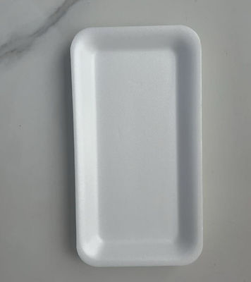 ถาดผลไม้แบบใช้แล้วทิ้ง ก้นแบน พลาสติกสีดำใส สำหรับผักและผลไม้สด ถาดผลไม้