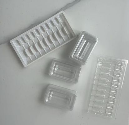 1ml Westlin Bottle Packaging - Custom Cardboard Tray with Embossing