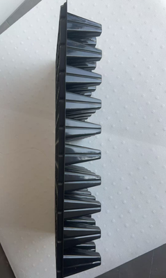 50-cell Black Plastic Seedling Tray 2mm Thick for Forest Tree and Plant Nursery