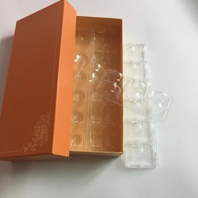 Customizable Recyclable Chocolate Packaging Box with Heat Sealing for Fruits and Cakes