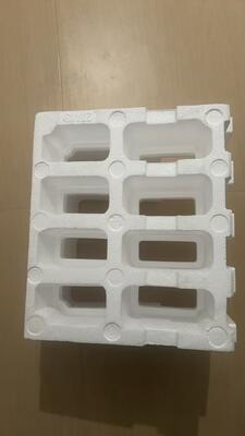 บรรจุภัณฑ์โฟม EPS EPP น้ำหนักเบาปรับแต่งได้กันกระแทกเพื่อป้องกันสินค้าแตกหักง่าย