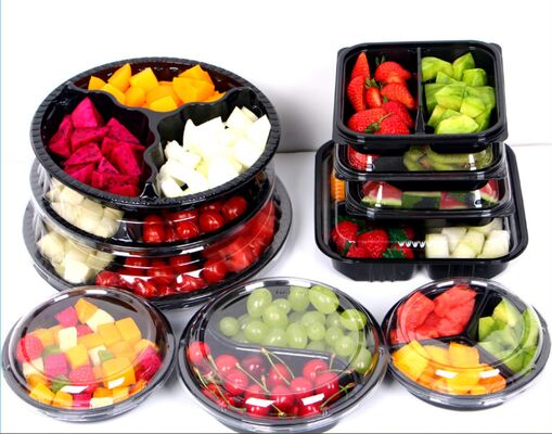 Customizable Recyclable PET Transparent Fruit Box for Perfect Protection of Grapes and Tomatoes