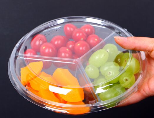 Customized PET Plastic Blister Packaging Box with Heat Sealing and Recyclable Material for Fruit and Medicine