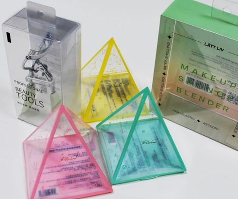 กล่องบรรจุ PVC ใส, กล่องพับ PET พิมพ์ของขวัญ, กล่องบรรจุโฆษณาโปรโมชั่น, รูปแบบโลโก้ที่สามารถปรับแต่งได้