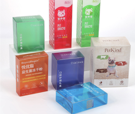 กล่องบรรจุ PVC, กล่องของขวัญโปร่ง, กล่องบรรจุ PET ที่พับได้, กล่องพลาสติก PP แมท, การปรับปรุงชุดเล็ก