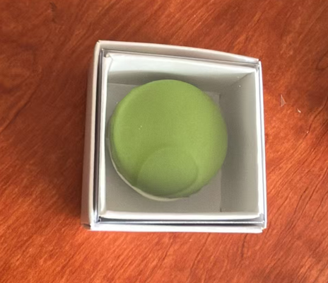Eco-Friendly Transparent Macaron Packaging with Custom Printing and Display Stand for Gift Boxes