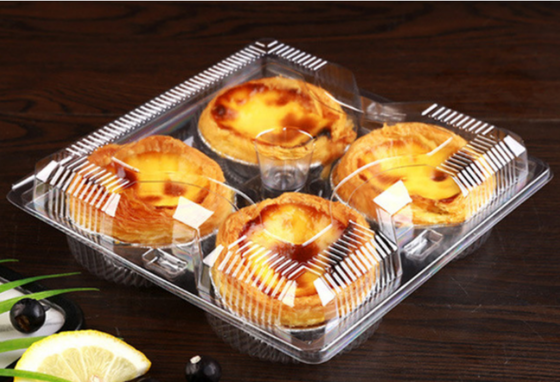 lightweight produce packaging moisture permeability compression resistant container  reusable optional clamshell spill‑proof hinged box